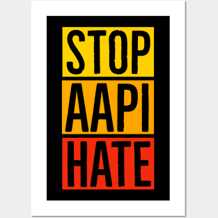 Stop AAPI Hate Posters and Art